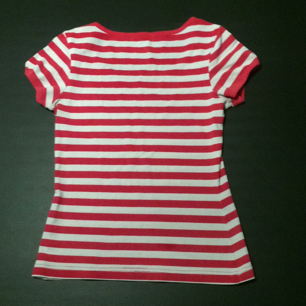 Red and white striped shirt - Picture 2 of 2